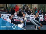 Protesta en el ALDF contra las corridas de toros