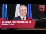 Reportan grave al ex presidente de Israel, Shimon Peres