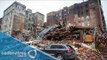 Derrumbe de edificio en Nueva York deja 25 heridos