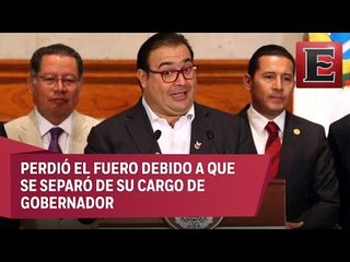 Javier Duarte ya no goza de fuero constitucional