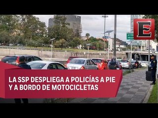 Redoblan vigilancia en Periférico y Reforma por asalto a automovilistas