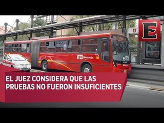 Absuelto el chofer de metrobús que atropello a ciclista