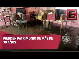 Habitantes de los Reyes pierden su patrimonio por las inundaciones