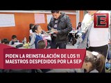 Estudiantes de primaria seguirán tomando clases en la calle