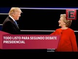 Estados Unidos afina últimos detalles para segundo debate presidencial
