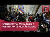 Chavistas irrumpen en la Asamblea Nacional