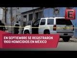 Aumentan delitos de alto impacto en México