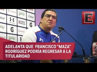 “Todos tienen la posibilidad de jugar”: Joaquín Moreno, DT interino de Cruz Azul