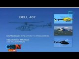 Características del helicóptero que utilizaron los Perredistas