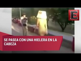 Mujer se pasea desnuda por las calles de Culiacán