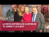 Hillary Clinton baila al ritmo de Marc Anthony