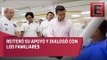 Enrique Peña Nieto visita a militares heridos en emboscada de Culiacán