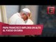 Papa Francisco pide alto al fuego en Siria
