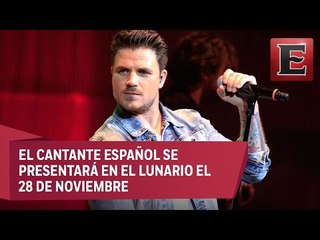 Dani Martín promociona en México “La montaña rusa”