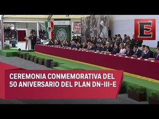 EPN asiste a la Ceremonia del 50 aniversario del Plan DN-III-E