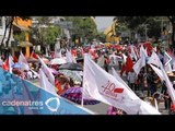 Caos en la Ciudad de México por marcha de miles de antorchistas
