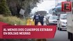Hallan cuatro cuerpos abandonados en la carretera México-Toluca