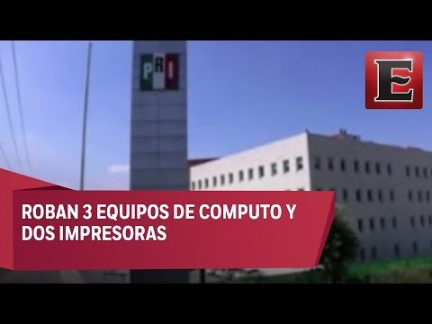 Saquean instalaciones del PRI en Hidalgo