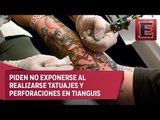 5 de 10 tatuajes hechos en la CDMX se infecta por la falta de higiene