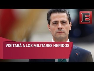 Peña Nieto se reunirá con familiares de militares emboscados