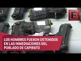 PGR investiga a cinco sujetos detenidos en Sinaloa con armas y droga