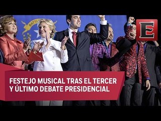 Los Tigres del Norte amenizan reunión postdebate de Hillary Clinton en Las Vegas