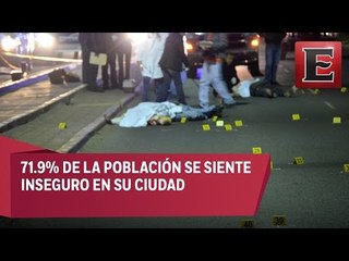 Incrementa la inseguridad en México durante el tercer trimestre de 2016