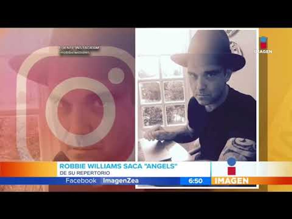 Por esta razón, Robbie Williams ya no cantará 'Angel' | Imagen con Paco Zea