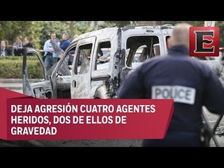 Atacan en Francia a policías con cócteles molotov