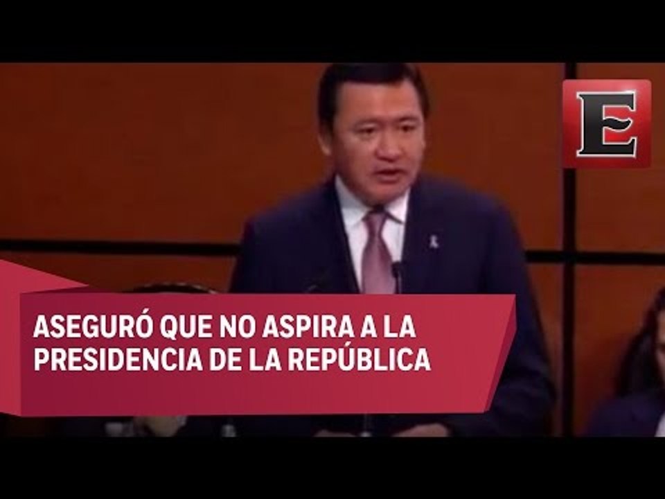 Osorio Chong comparece ante la Cámara de diputados