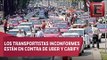 Taxistas mexicanos amenazan con paro indefinido