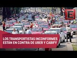 Taxistas mexicanos amenazan con paro indefinido
