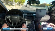 Automobile : le test d'une voiture autonome dans Paris