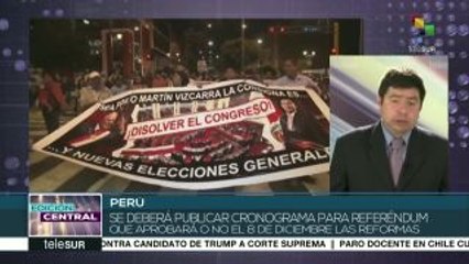 Perú: se aprueba último proyecto para reformar sistema político