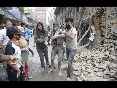 Tragedia en Nepal!! Así se vivió el terremoto de 7.9 en Nepal