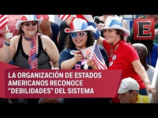 OEA no detecta fraude en elecciones de EU