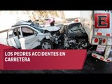 Aumenta los accidentes en carretera durante las últimas semanas