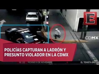 Capturan a ladron que intento abusar sexualmente de una mujer en la CDMX