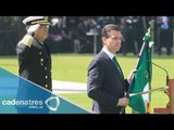 Peña Nieto reconoce labor de las Fuerzas Armadas por lucha contra el crimen