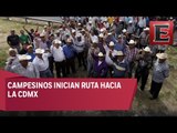 Campesinos exigen el derecho a la alimentación