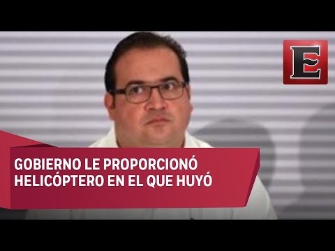 Gobierno de Veracruz si le facilitó helicóptero a Javier Duarte