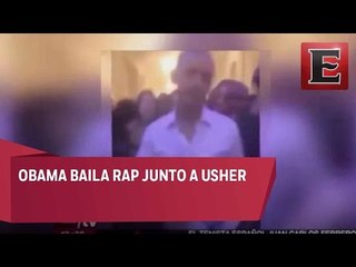 Video: Obama rapea al ritmo de Usher en la Casa Blanca