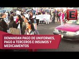 Caos vial en Oaxaca por bloqueos carreteros de médicos