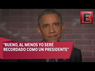 Obama bromeo sobre los tweets de Trump