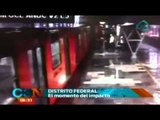 VIDEO: Momento justo del impacto entre los dos trenes en el metro Oceanía