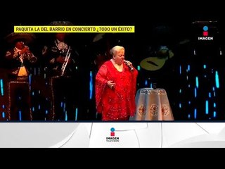 ¡Todo un éxito el concierto de Paquita la Del Barrio! | De Primera Mano