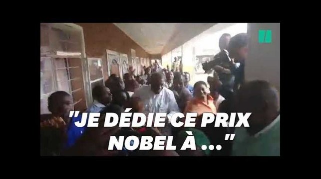 La clinique du Dr Mukwege lui a fait un accueil débordant après son prix Nobel de la paix