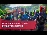 Policías de Chiapas son culpados de presunto secuestro exprés a migrantes