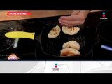 ¡Prepara estas ricas gorditas de pan árabe rellenas de carne! | Sale el Sol