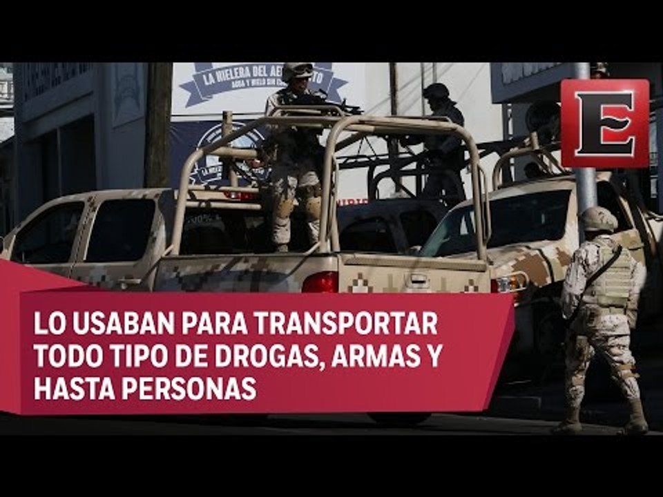 Descubren narcotúnel que conecta a Tijuana con San Diego